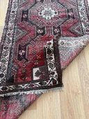 100x305 cm Eşsiz Desenli El Dokuma Yolluk, koyu Renkli Vintage Halı, Harika Kondisyonlu Bohem Tarzı Modern Yolluk - 7