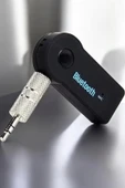 Tüm Araçlara Uyumlu Aux Car Bluetooth Kablosuz Araç Bağlantı Kiti - 4