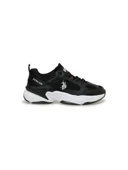 U.S.POLO ASSN.MAYBE 5FX SİYAH COMFORT CASUAL ANATOMİK SPOR AYAKKABI - 3