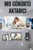 M9 Plus Kablosuz Görüntü+Ses Aktarıcı HDMI TV - 1