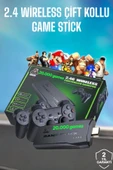Game Stick 2000 Oyunlu 2.4G Kablosuz Çift Kol Yüksek Hassasiyetli Wireless - 1