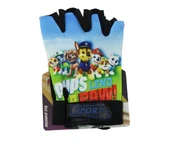 TEX XBYC HJ-1509  KIZ ÇOCUK ELDİVENİ - Mini Paw Patrol - YEŞİL MAVİ - 1