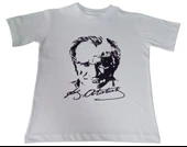 Atatürk Baskılı Tişört Yetişkin - 1