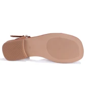 Dagoster DZA07-60216243 Taba Günlük Ortopedik Deri Spor Kadın sandalet thumbnail 4