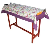 Kuş Desenli Tek Kişilik Sıra Örtüsü (Pamuklu-Bantlı-Cepli) - 3