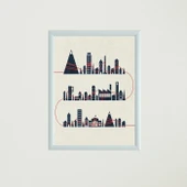 Çerçeveli Poster Tablo T1327 - 2