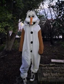 Olaf Kostümü Yetişkin | Karlar Ülkesi Olaf Pijama Tulum Kostüm - 1