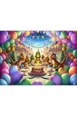 Art Puzzle Art Çocuk Dinazor Partisi 50 Parça Puzzle - 2