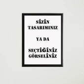 Özel Baskı Çerçeveli Poster Tablo thumbnail 6