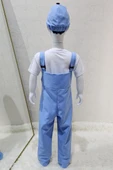 Bahçıvan Tulum ve Şapka Set Açık Mavi - 3