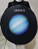 Uranüs Gezegeni Kostümü | Uzayda Uranüs Kostümü - 2
