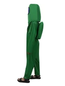 Among Us Cosplay Uzaylı Astronot Kostümü Yeşil - 2
