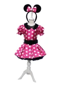 Minnie Mouse Elbise Pembe - 3