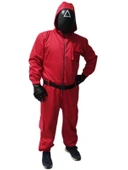 Üçgen Squid Game Kostümü Yetişkin | Kalamar Oyunu Kostümü thumbnail 2