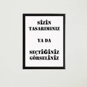 Özel Baskı Çerçeveli Poster Tablo thumbnail 4