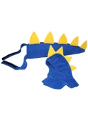 Dinozor Kostüm Set Mavi | Dinozor Kuyruk Başlık Set Mavi thumbnail 1