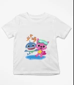 Baby Shark Baskılı Tişört - 2
