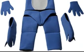 Five Nights At Freddy's Mavi Tavşan Kostümü - 3