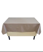 Öğretmen Masa Örtüsü Bej Rengi (Pamuklu) - 1