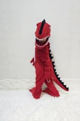 T-Rex Dinozor Kostümü Kırmızı | Dinozor Kostümü Çocuk - 3
