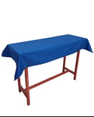 Sıra Örtüsü Pamuklu Mavi (40 X 120 cm Ölçülerindeki Sıralar İçin) - 2