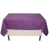 Öğretmen Masa Örtüsü Lila (Pamuklu) - 1
