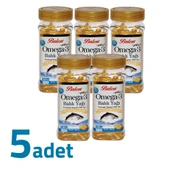 Balen Plus+ Omega3 Balık Yağı Yumuşak Kapsül 1380mg x 100 Kapsül x 5 Kutu thumbnail 1