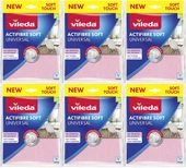 Vileda Actifibre Soft Universal New Soft Touch (Paket içi 2 Li) (6 Lı Set) thumbnail 1