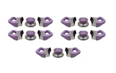 Tencere Tava Sahan Kulp ve Kapak Kulpu Lila 5 Set - 1