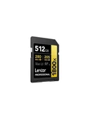 LEXAR 512GB LSD1800512G-BNNNG SD PROFESSIONAL 1800X SDXC UHS-II CARDS UP TO 280MB/S READ 210MB/S WRITE C10 V60 U3 - 2