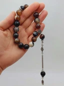 Akik Taşı 17lik Efe Tesbih 14mm (54390) thumbnail 6