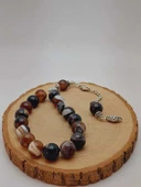 Akik Taşı 17lik Efe Tesbih 14mm (54390) thumbnail 4