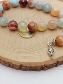 Akik Taşı Faset Kesim 17lik Efe Tesbih 14mm (54380) thumbnail 3