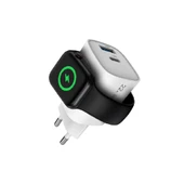 LinkTech C320 22W PD + USB + Akıllı Saat Şarj Adaptörü - 2