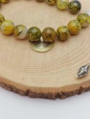 Akik Taşı Faset Kesim 17lik Efe Tesbih 14mm (54370) thumbnail 4