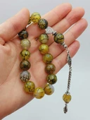 Akik Taşı Faset Kesim 17lik Efe Tesbih 14mm (54370) thumbnail 2