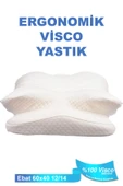 Ortopedik Visco Yastık Boyun Fıtığı Boyun Ağrısı Destekli Güzellik Yastığı Royalrelax - 6