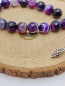 Akik Taşı Faset Kesim 17lik Efe Tesbih 14mm (54378) thumbnail 4