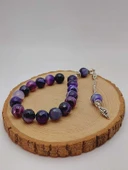 Akik Taşı Faset Kesim 17lik Efe Tesbih 14mm (54378) thumbnail 6