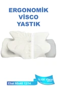 Ortopedik Visco Yastık Boyun Fıtığı Boyun Ağrısı Destekli Güzellik Yastığı Royalrelax - 6