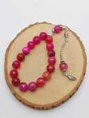 Akik Taşı Faset Kesim 17lik Efe Tesbih 14mm (54386) thumbnail 3