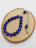 Akik Taşı Faset Kesim 17lik Efe Tesbih 14mm (54382) thumbnail 4