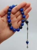 Akik Taşı Faset Kesim 17lik Efe Tesbih 14mm (54382) thumbnail 2