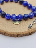 Akik Taşı Faset Kesim 17lik Efe Tesbih 14mm (54382) thumbnail 3