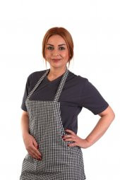 ESER - Pötikare Ön Önlük - Siyah Beyaz thumbnail 1