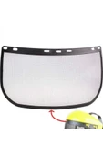 Motorlu Tırpan Yüz Koruma Maskesi Maske Teli Dıştan Takmalı Model - 1