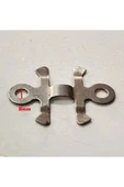 Kawasaki TJ53E Uyumlu Motorlu Tırpan Balata Ön Sacı Dar Delikli 8 mm - 1