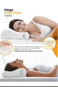 Mega Boy Ortopetik Yastık Boyun Fıtığı Boyun Düzleşmesi Için Yastık 60x40x14/12cm Ergosupport - 4