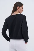 Trend Kadın Doğallığın ve rahatlığın mükemmel uyumu! Sade sweatshirt,ümüz - 6