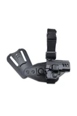 BG Glock 17 - 19 Polimer Kılıf & Alçak Taşıma Aparatı // Siyah - 5